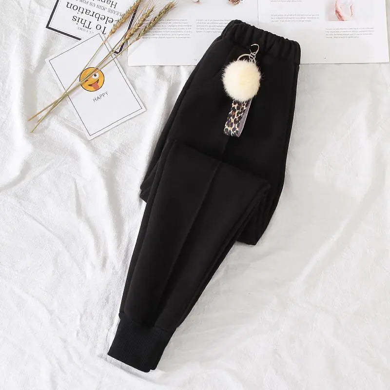 Larger Children's Cotton Woolen Trousers