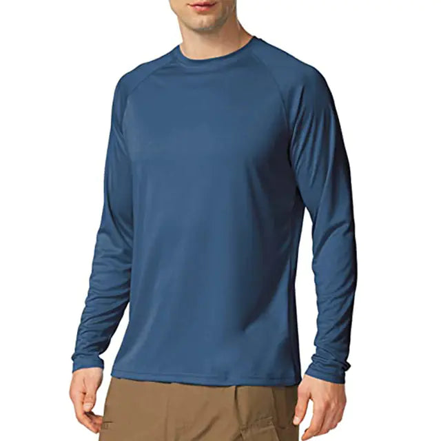 Men's Sun Protection UPF 50 Quick-Dry Hiking Shirts