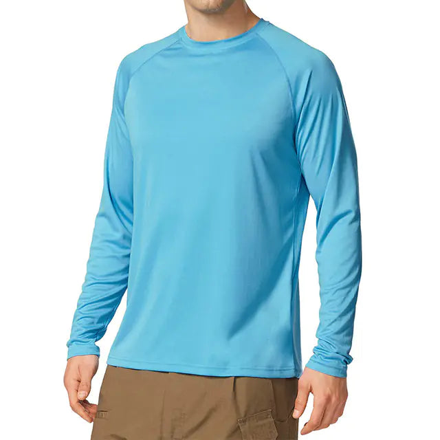 Men's Sun Protection UPF 50 Quick-Dry Hiking Shirts